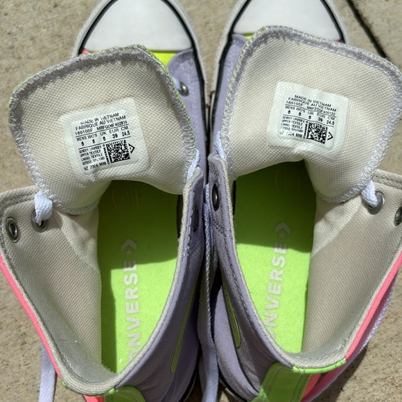 Neon Color Block Converse All Stars, Journey’s Exclusive - Picture 5 of 5